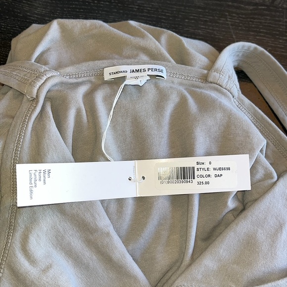 James Perse Skinny Tank Dress  in Dapple Grey NWT - Picture 7 of 9